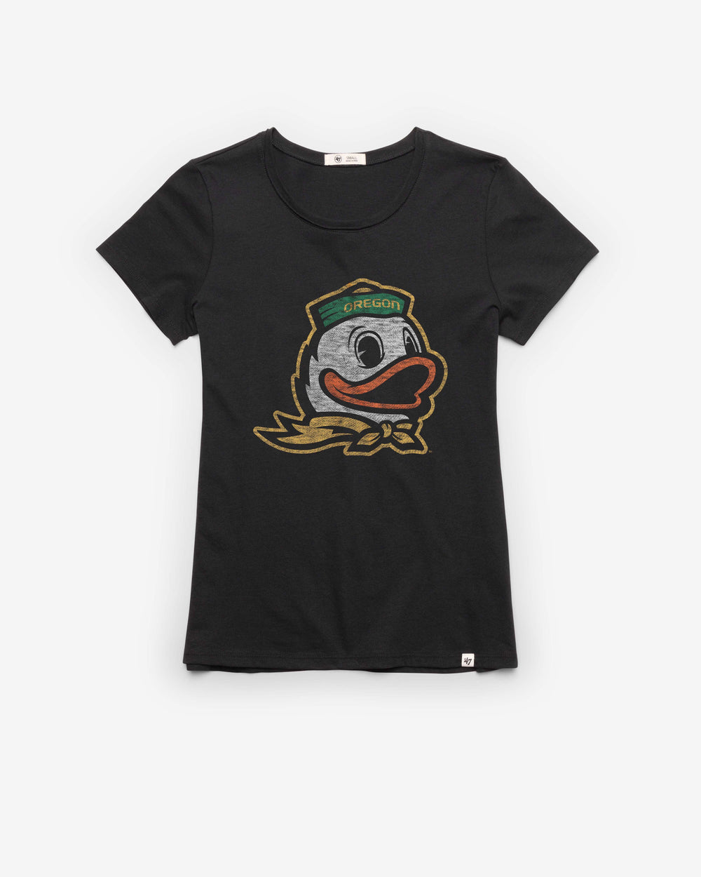 OREGON DUCKS PREMIER '47 FRANKIE TEE WOMEN FLINT BLACK