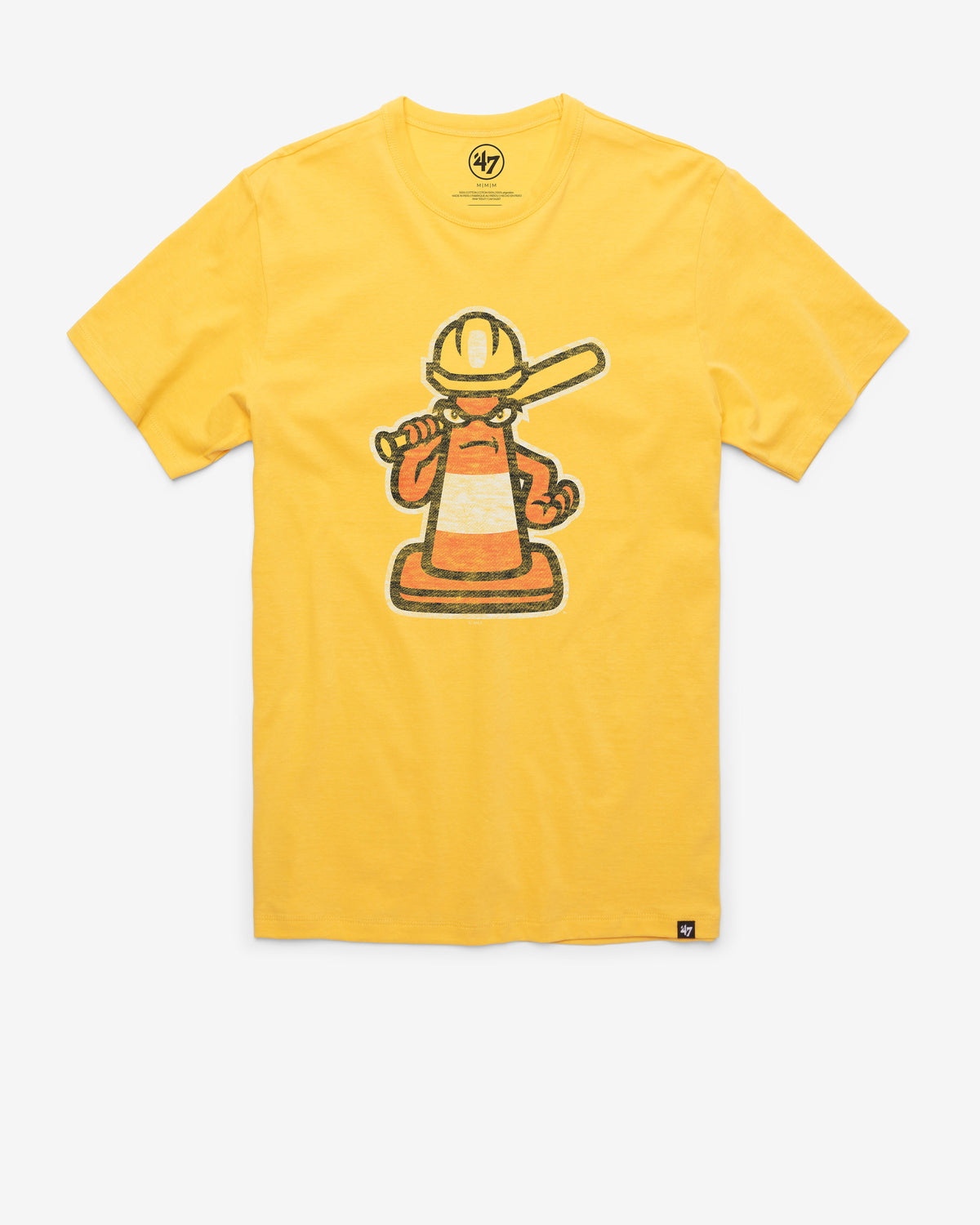 CHARLOTTE KNIGHTS PREMIER '47 FRANKLIN TEE GOLDFINCH