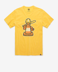 CHARLOTTE KNIGHTS PREMIER '47 FRANKLIN TEE GOLDFINCH