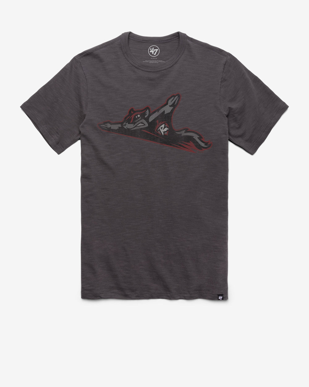 RICHMOND FLYING SQUIRRELS GRIT '47 SCRUM TEE CHARCOAL