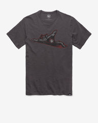 RICHMOND FLYING SQUIRRELS GRIT '47 SCRUM TEE CHARCOAL