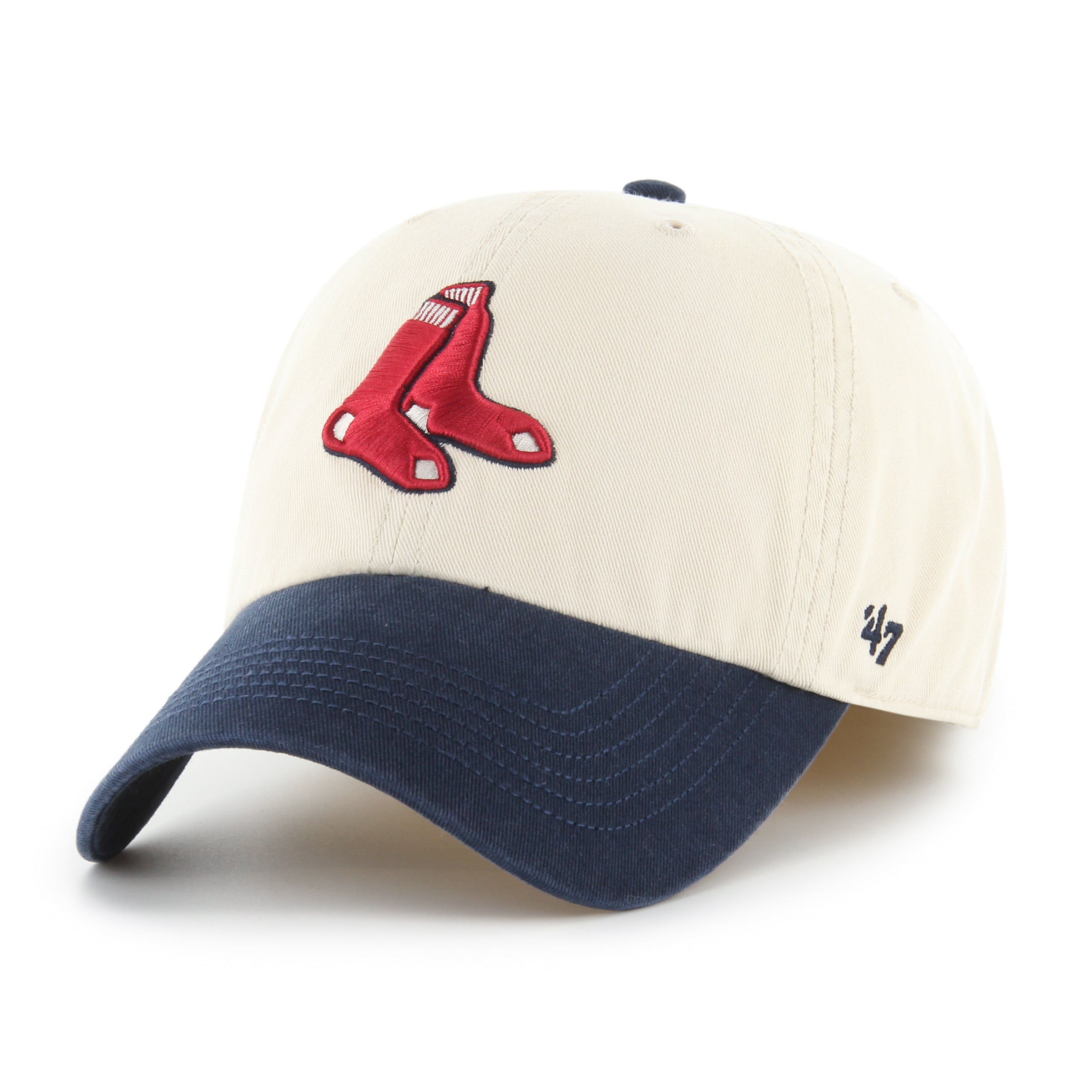 BOSTON RED SOX TWO TONE CLASSIC '47 FRANCHISE NATURAL