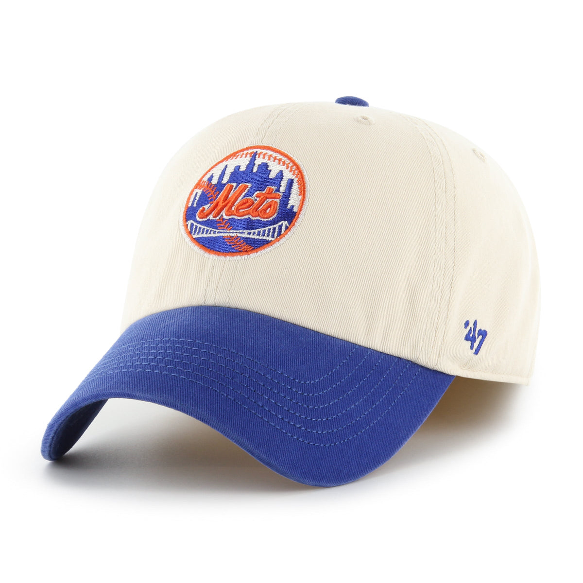 NEW YORK METS TWO TONE CLASSIC '47 FRANCHISE NATURAL