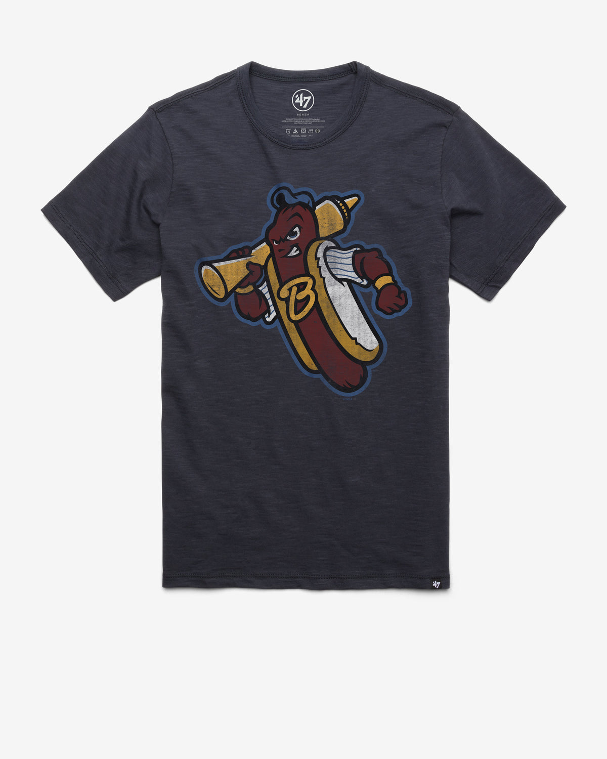 READING FIGHTIN PHILS GRIT '47 SCRUM TEE FALL NAVY