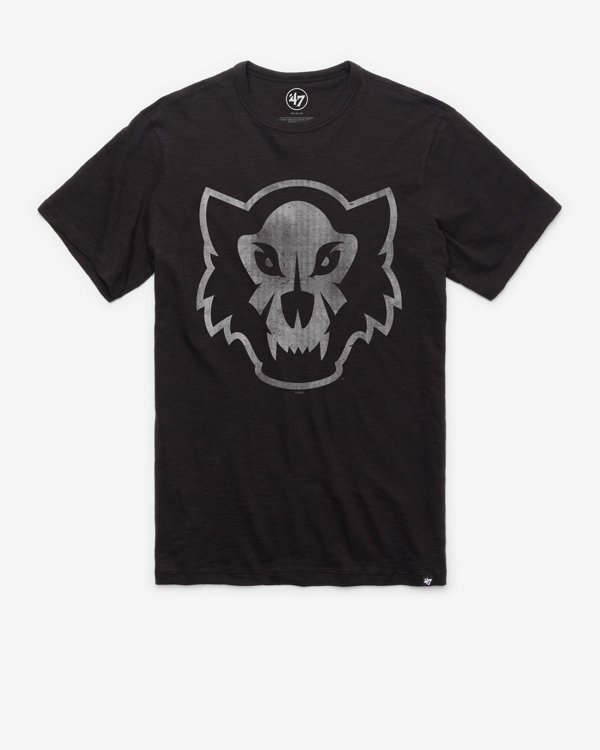 ERIE SEAWOLVES GRIT '47 SCRUM TEE JET BLACK