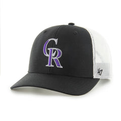 COLORADO ROCKIES COOP ASG SURE SHOT '47 TRUCKER BLACK