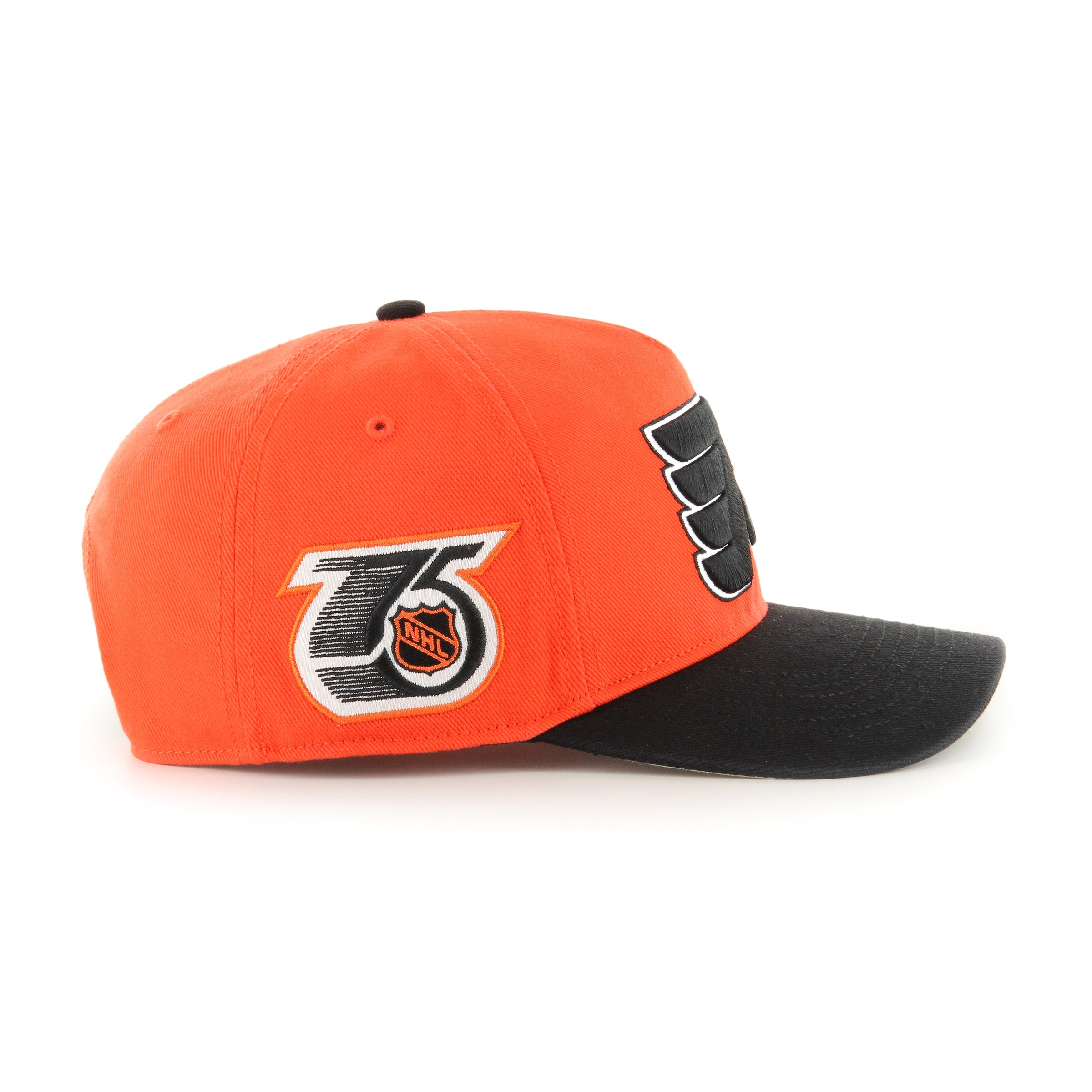 PHILADELPHIA FLYERS VINTAGE RETRO FREEZE '47 HITCH ORANGE