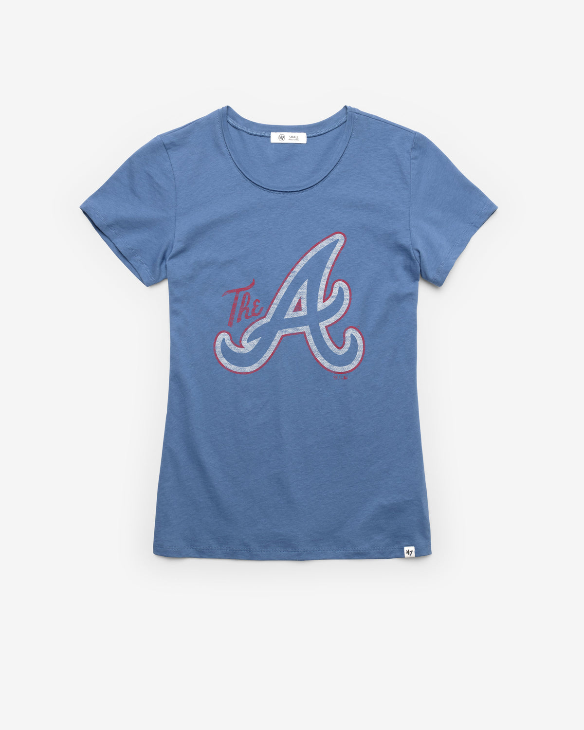 ATLANTA BRAVES CITY CONNECT PREMIER '47 FRANKIE TEE CADET BLUE