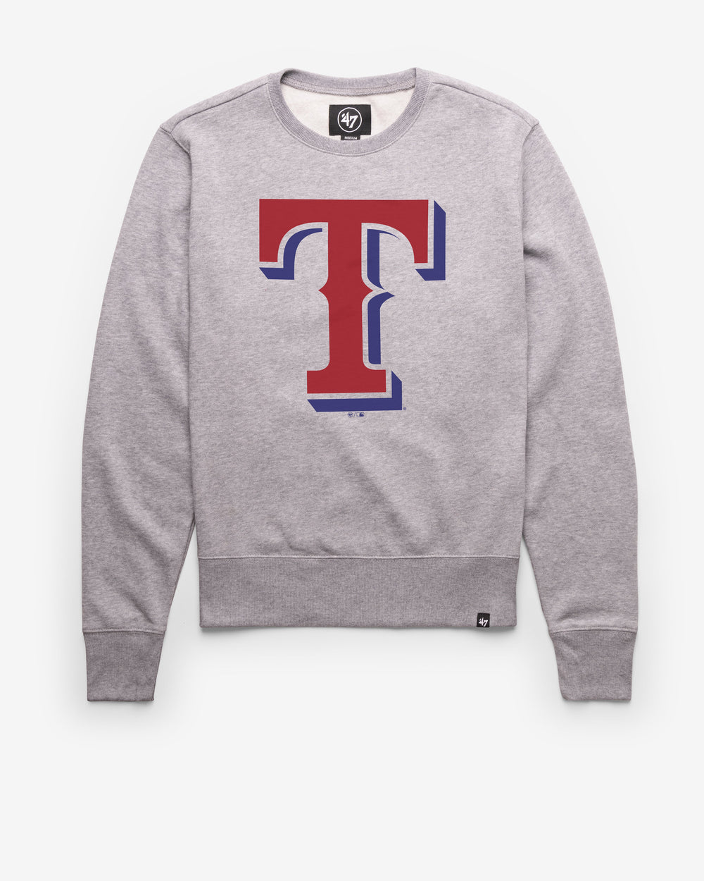 TEXAS RANGERS IMPRINT '47 HEADLINE CREW SLATE GREY