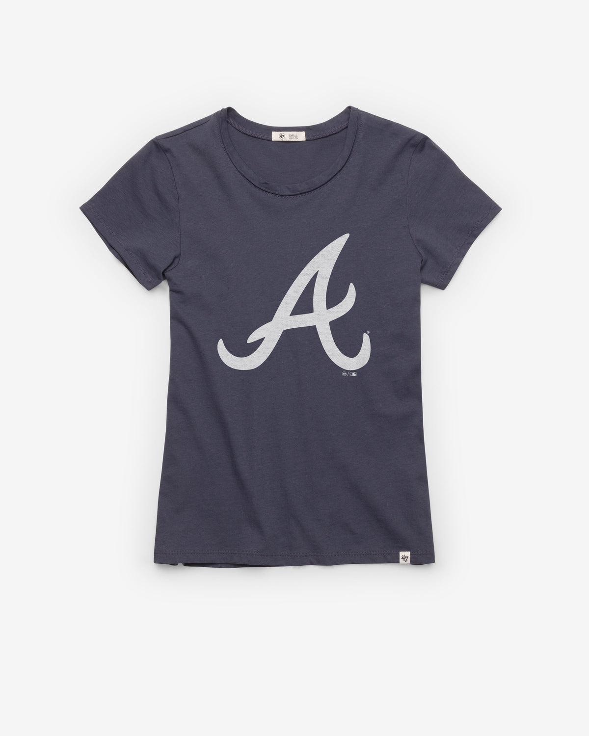 ATLANTA BRAVES PREMIER '47 FRANKIE TEE WOMENS ATLAS BLUE