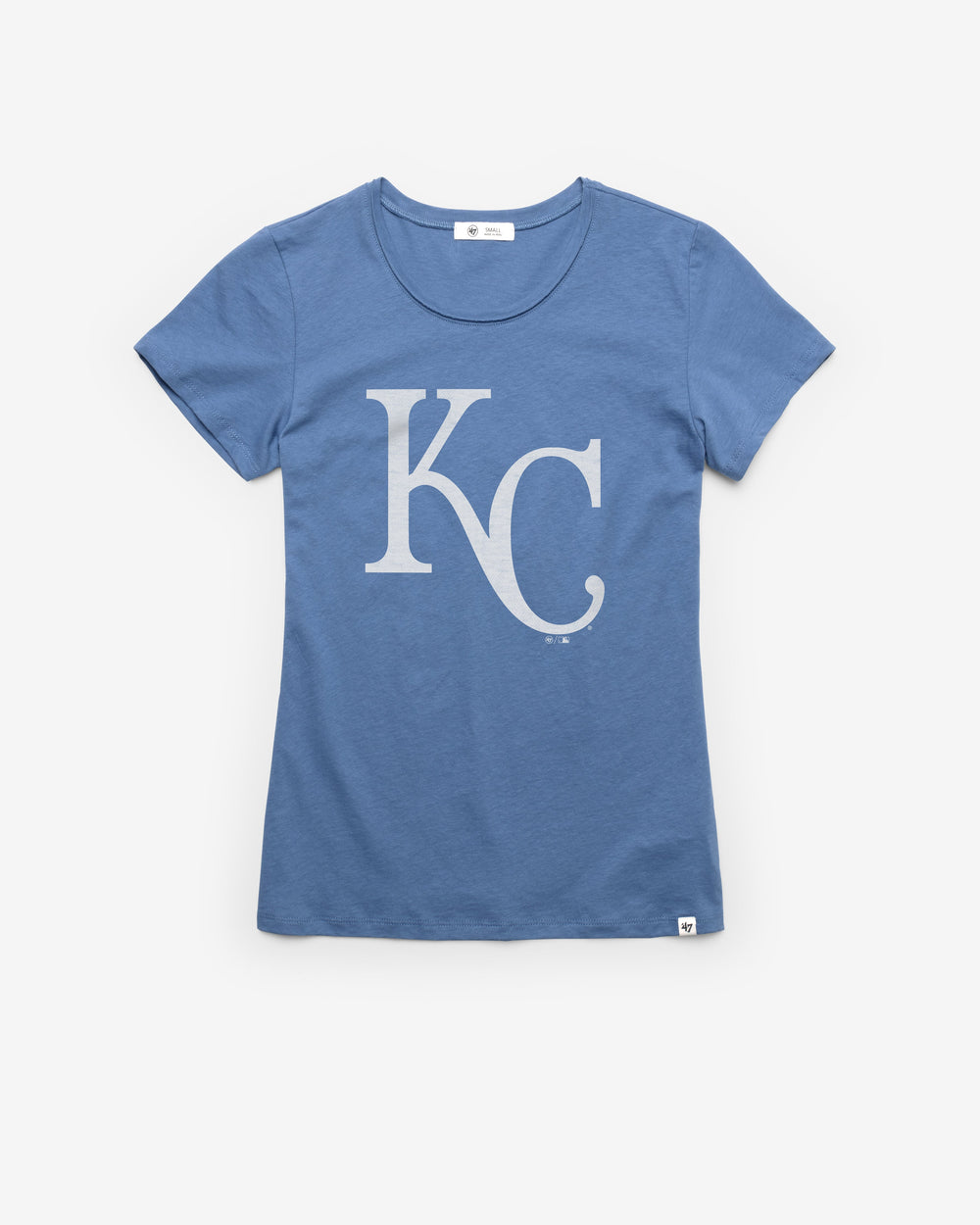 KANSAS CITY ROYALS PREMIER '47 FRANKIE TEE WOMENS CADET BLUE