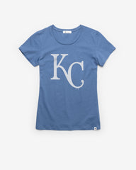 KANSAS CITY ROYALS PREMIER '47 FRANKIE TEE WOMENS CADET BLUE