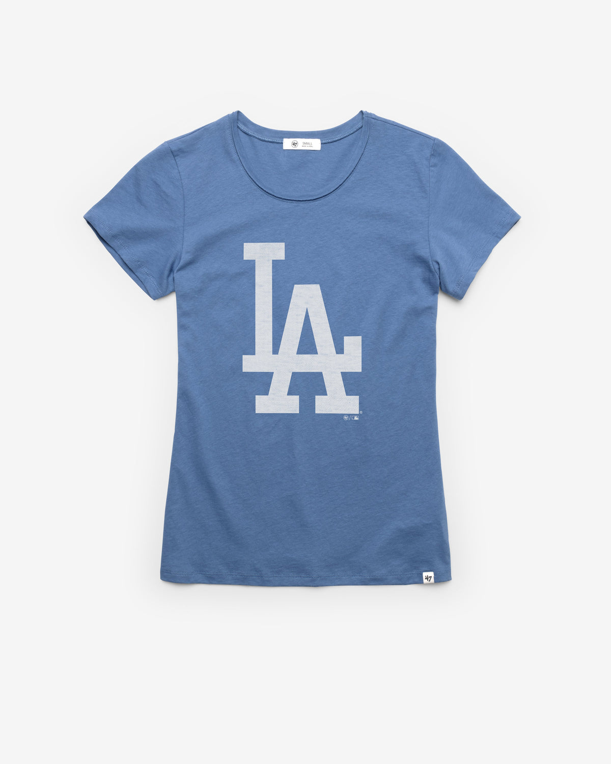 LOS ANGELES DODGERS PREMIER '47 FRANKIE TEE WOMENS CADET BLUE