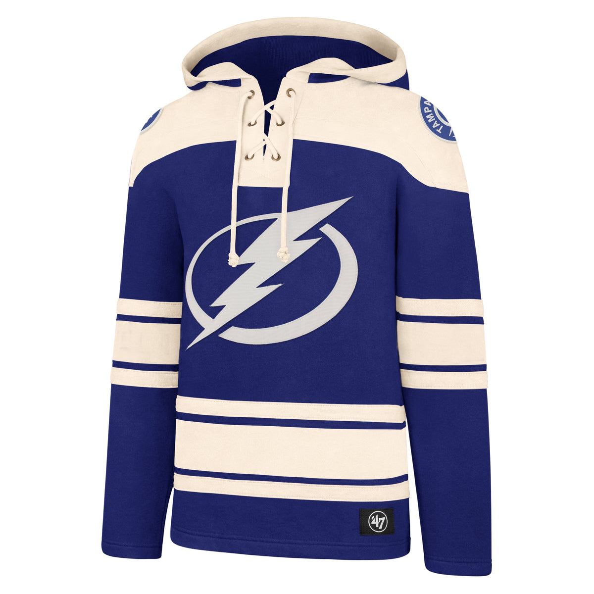 TAMPA BAY LIGHTNING SUPERIOR '47 LACER HOOD ROYAL