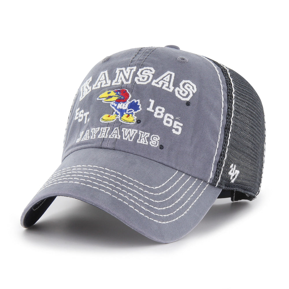 KANSAS JAYHAWKS VINTAGE DECATUR '47 CLEAN UP NAVY