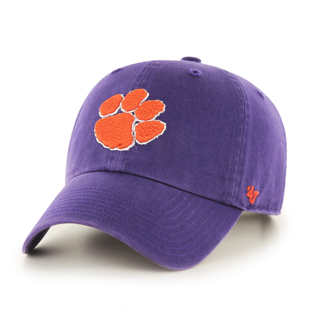 CLEMSON TIGERS '47 CLEAN UP PURPLE