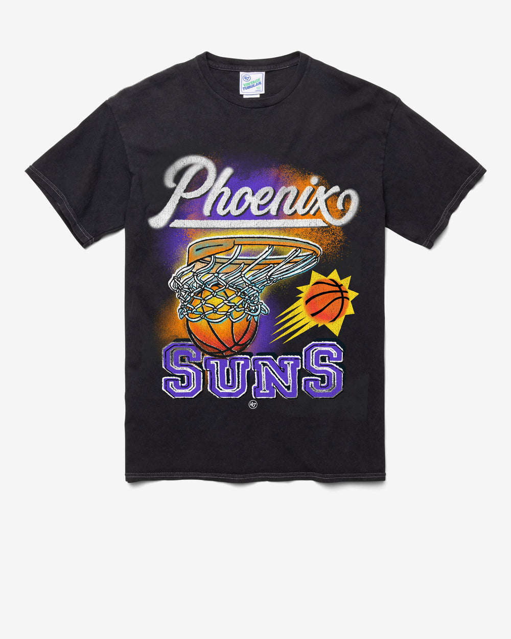 PHOENIX SUNS LOCKER '47 TUBULAR TEE DT BLACK