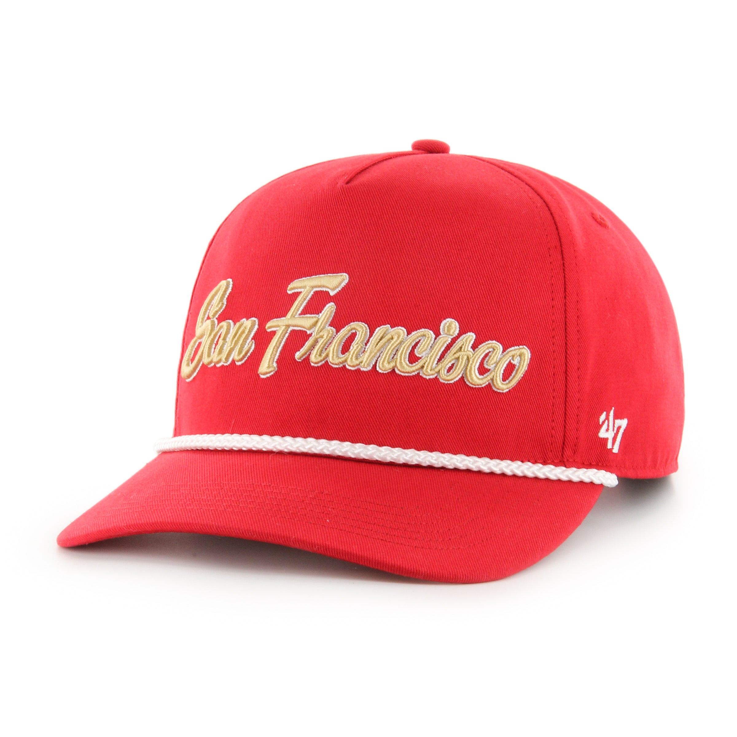 SAN FRANCISCO 49ERS OVERHAND '47 HITCH RELAXED FIT RED
