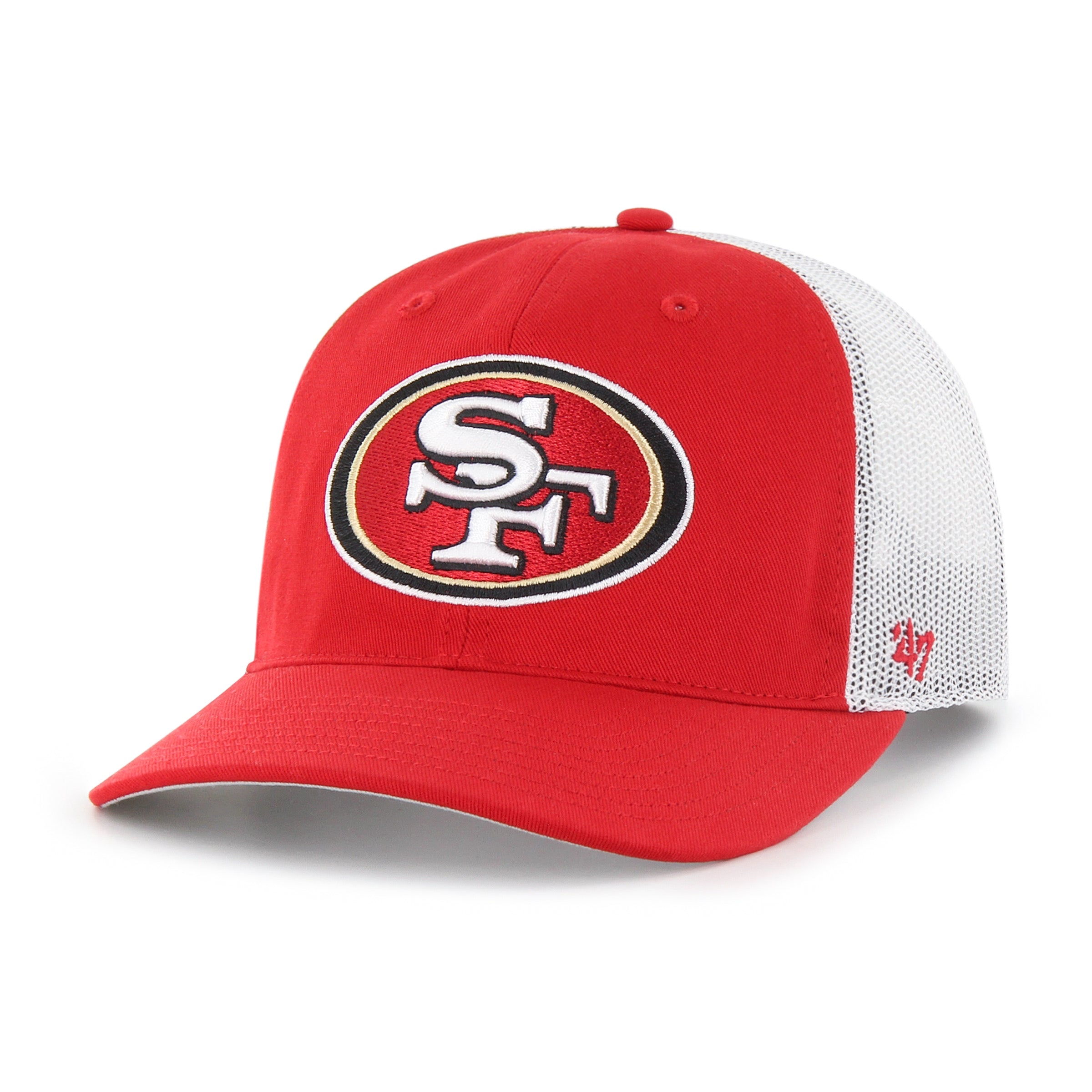 SAN FRANCISCO 49ERS '47 TRUCKER RF RED