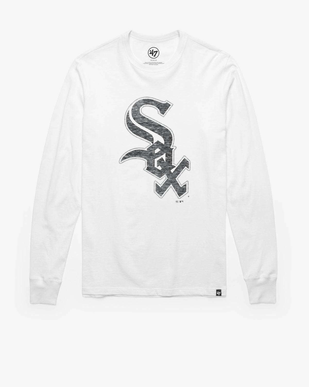 CHICAGO WHITE SOX PREMIER '47 FRANKLIN LONG SLEEVE TEE WHITE WASH