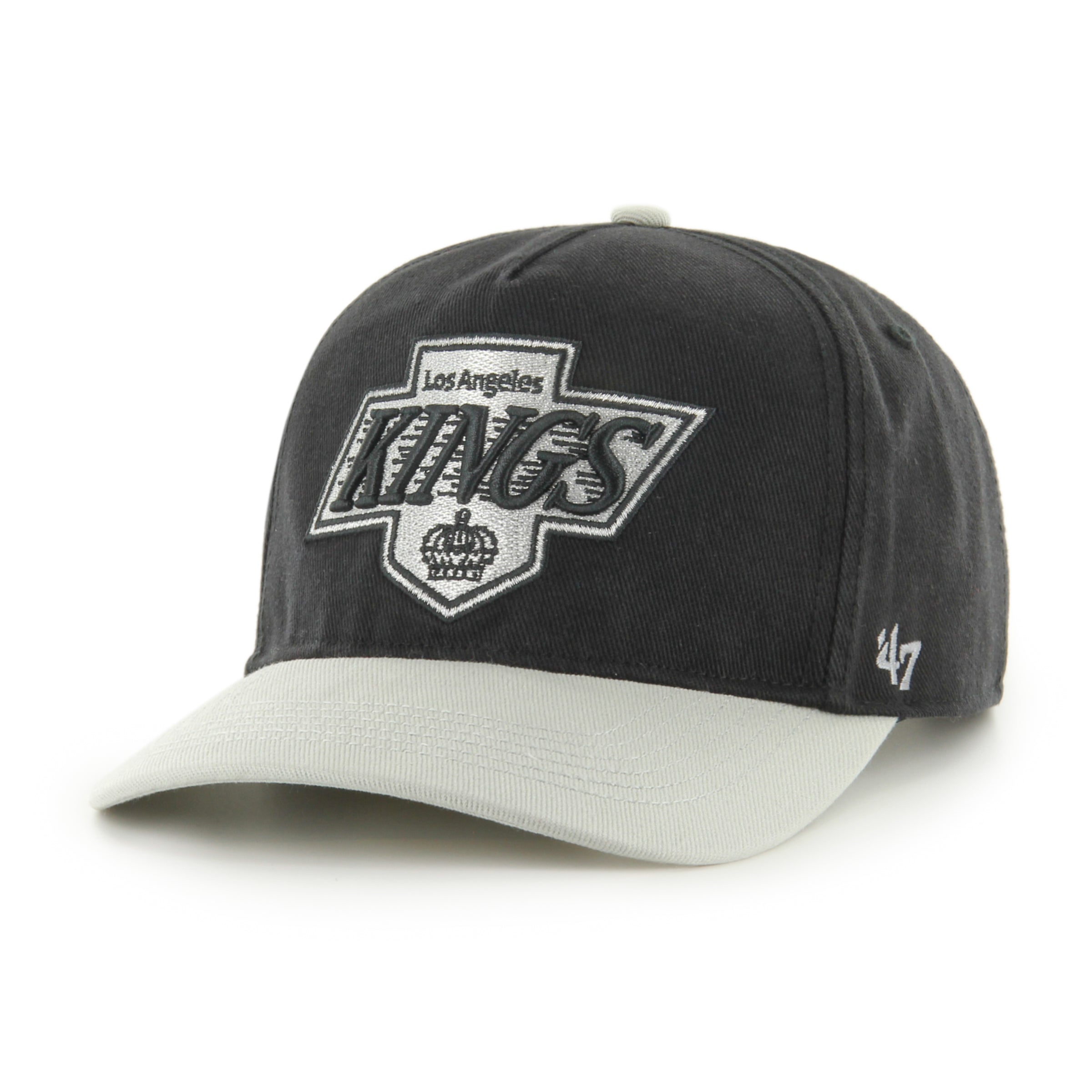 LOS ANGELES KINGS VINTAGE RETRO FREEZE '47 HITCH BLACK