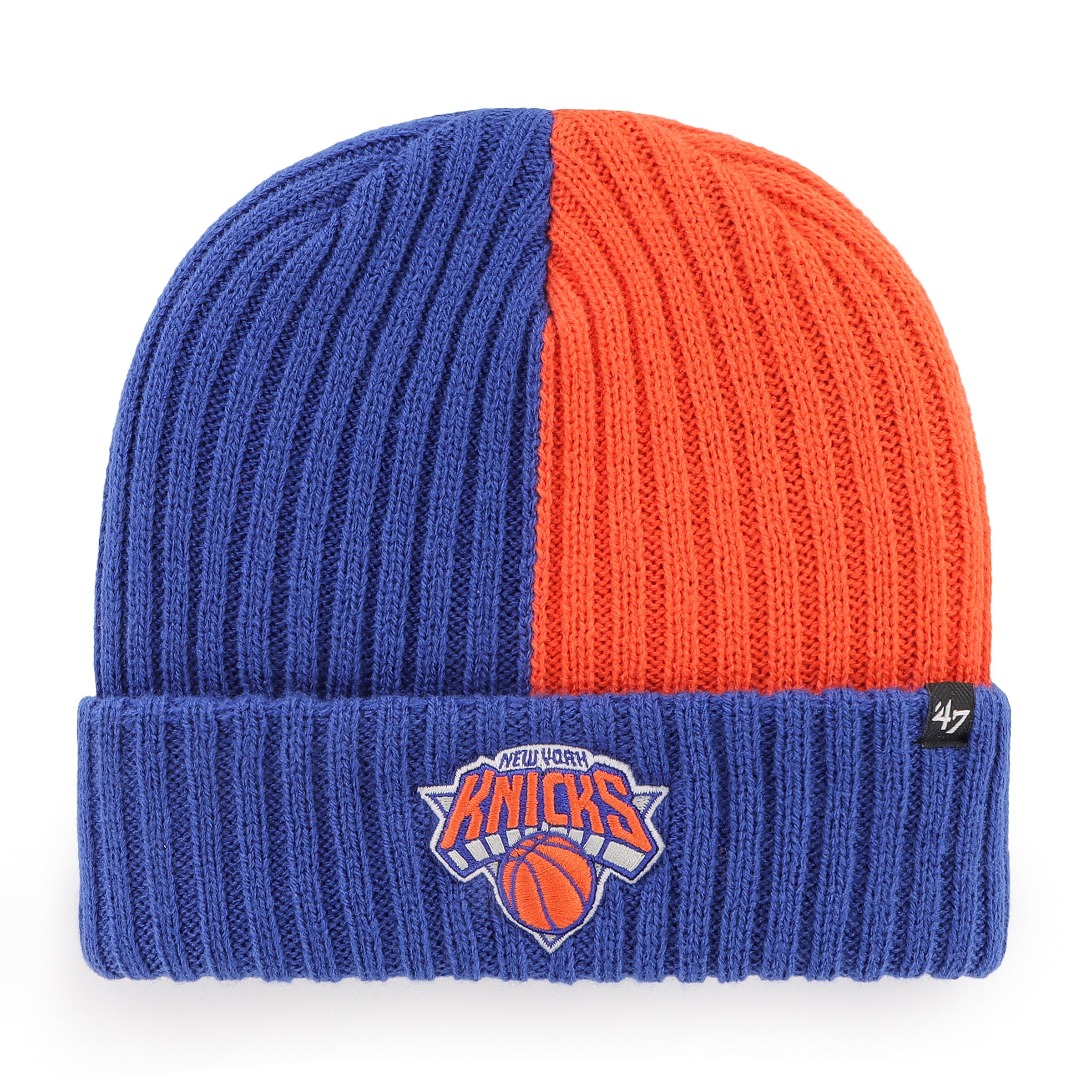 NEW YORK KNICKS FRACTURE '47 CUFF KNIT ROYAL