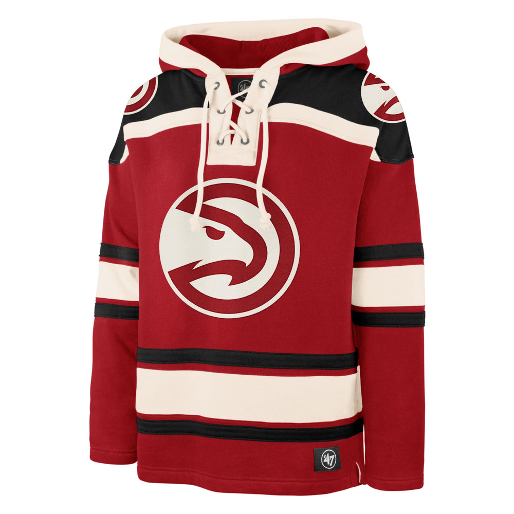ATLANTA HAWKS SUPERIOR '47 LACER HOOD RED