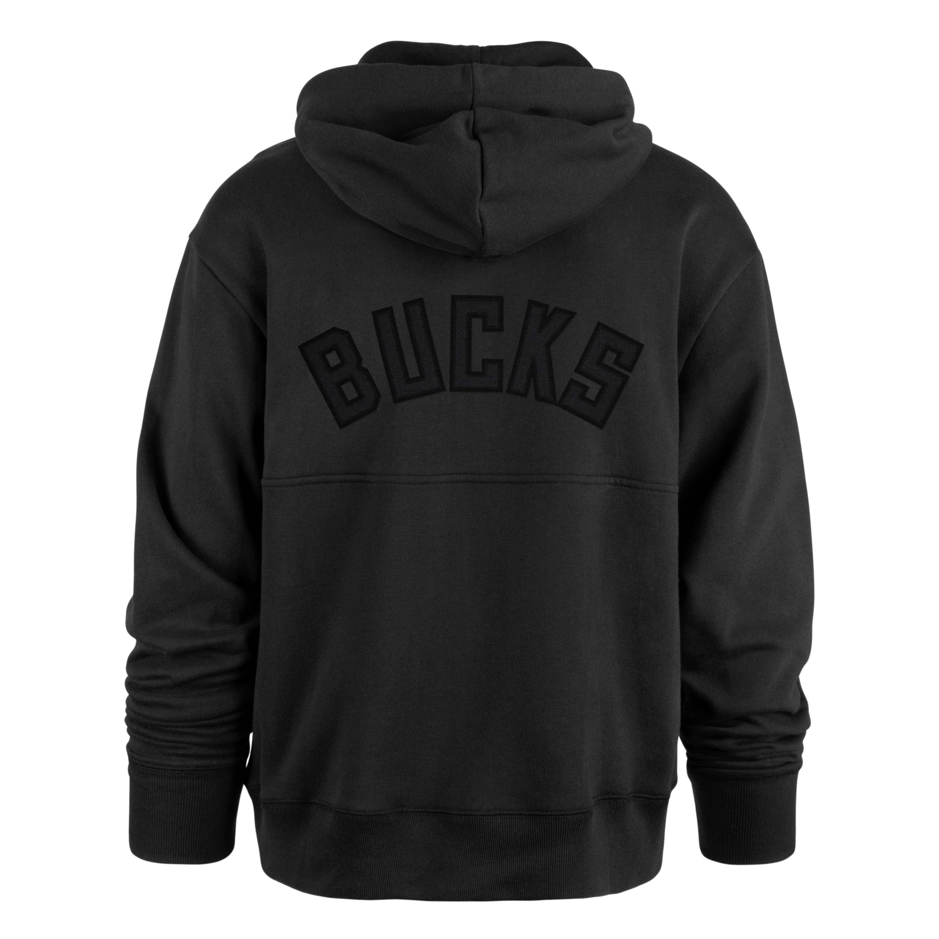 MILWAUKEE BUCKS '47 CLOSEOUT HOOD FLINT BLACK