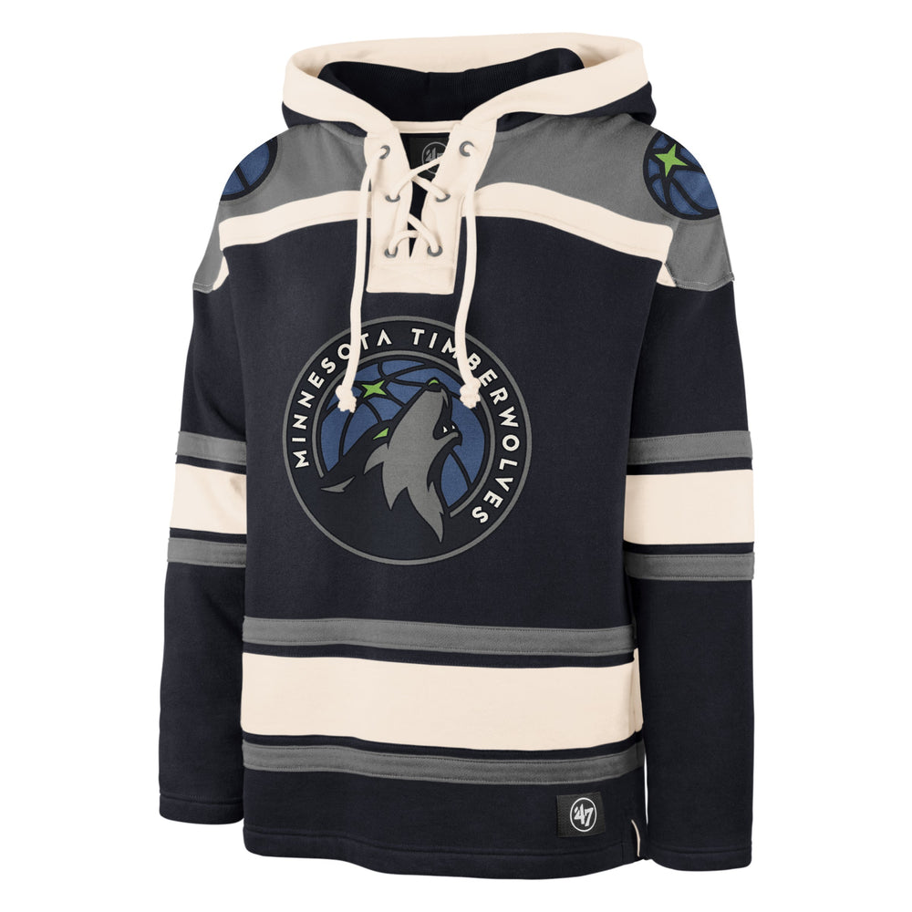 MINNESOTA TIMBERWOLVES SUPERIOR '47 LACER HOOD FALL NAVY