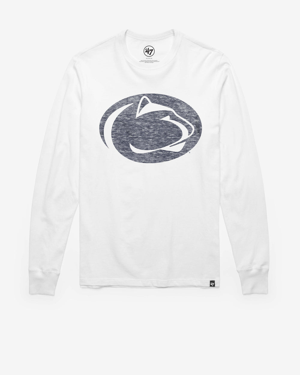 PENN STATE NITTANY LIONS PREMIER '47 FRANKLIN LONG SLEEVE TEE WHITE WASH