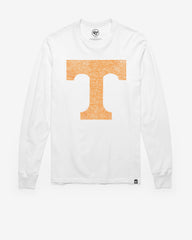 TENNESSEE VOLUNTEERS PREMIER '47 FRANKLIN LONG SLEEVE TEE WHITE WASH