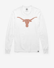 TEXAS LONGHORNS PREMIER '47 FRANKLIN LONG SLEEVE TEE WHITE WASH