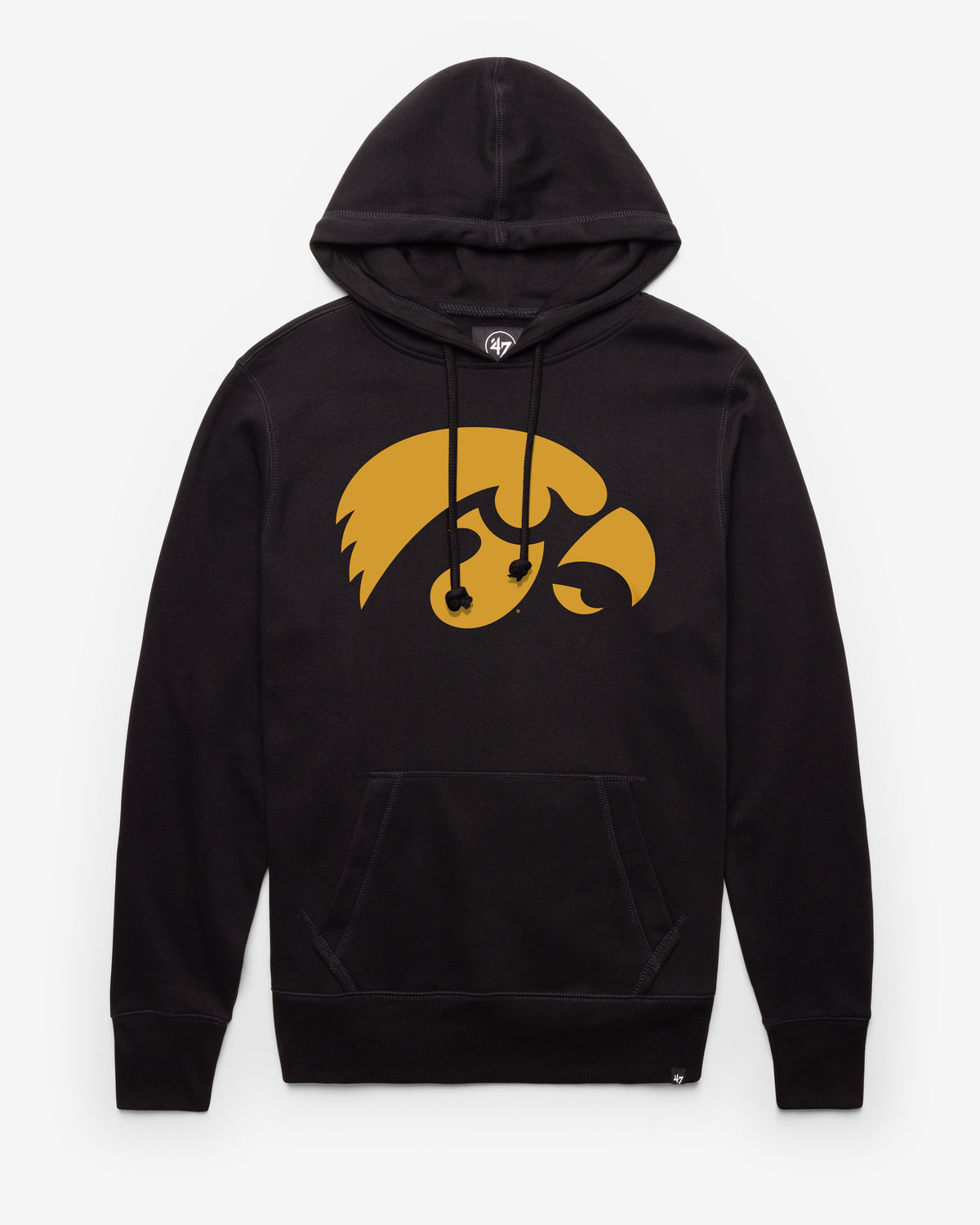 IOWA HAWKEYES IMPRINT '47 HEADLINE HOOD JET BLACK