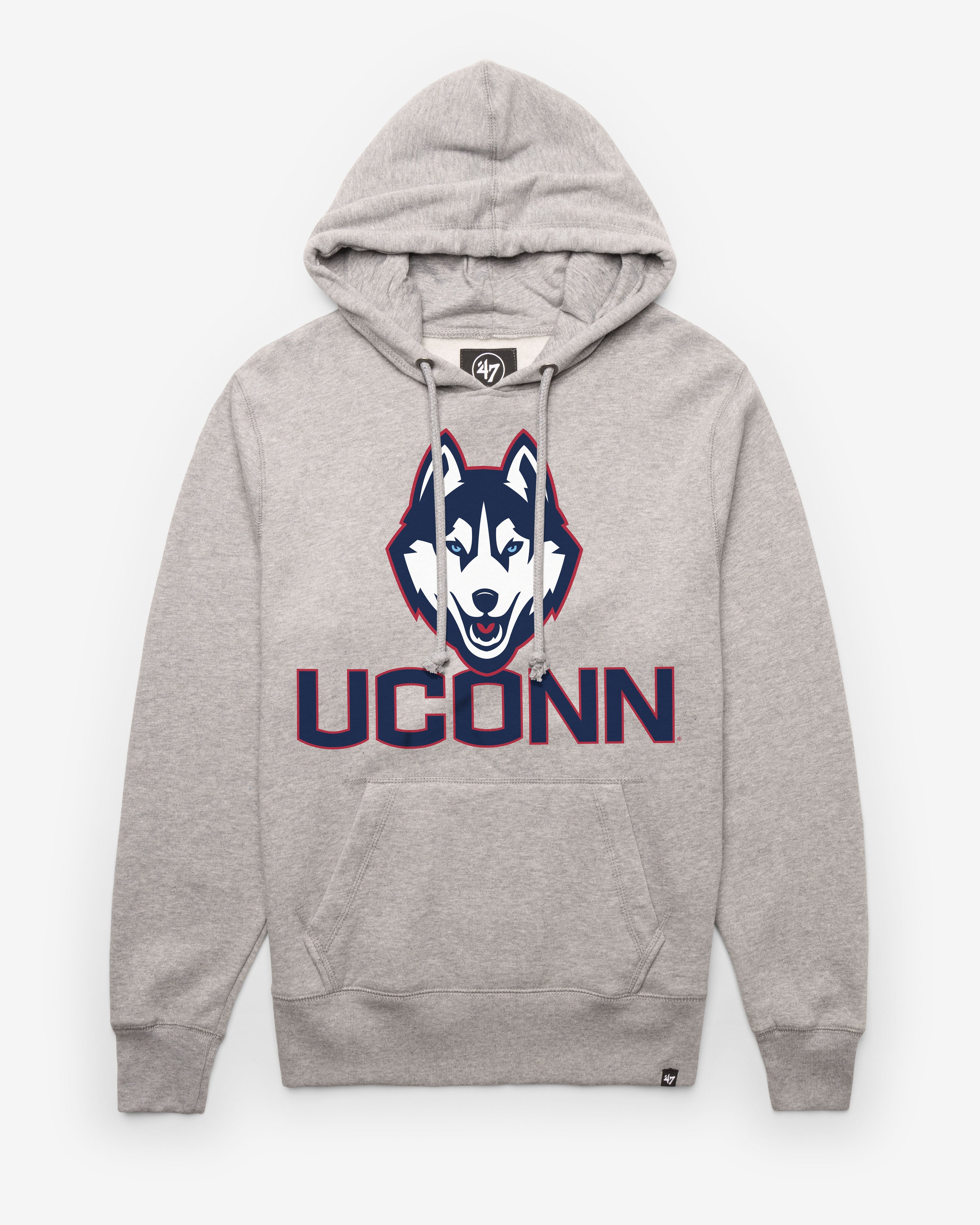 CONNECTICUT HUSKIES UCONN IMPRINT '47 HEADLINE HOOD SLATE GREY