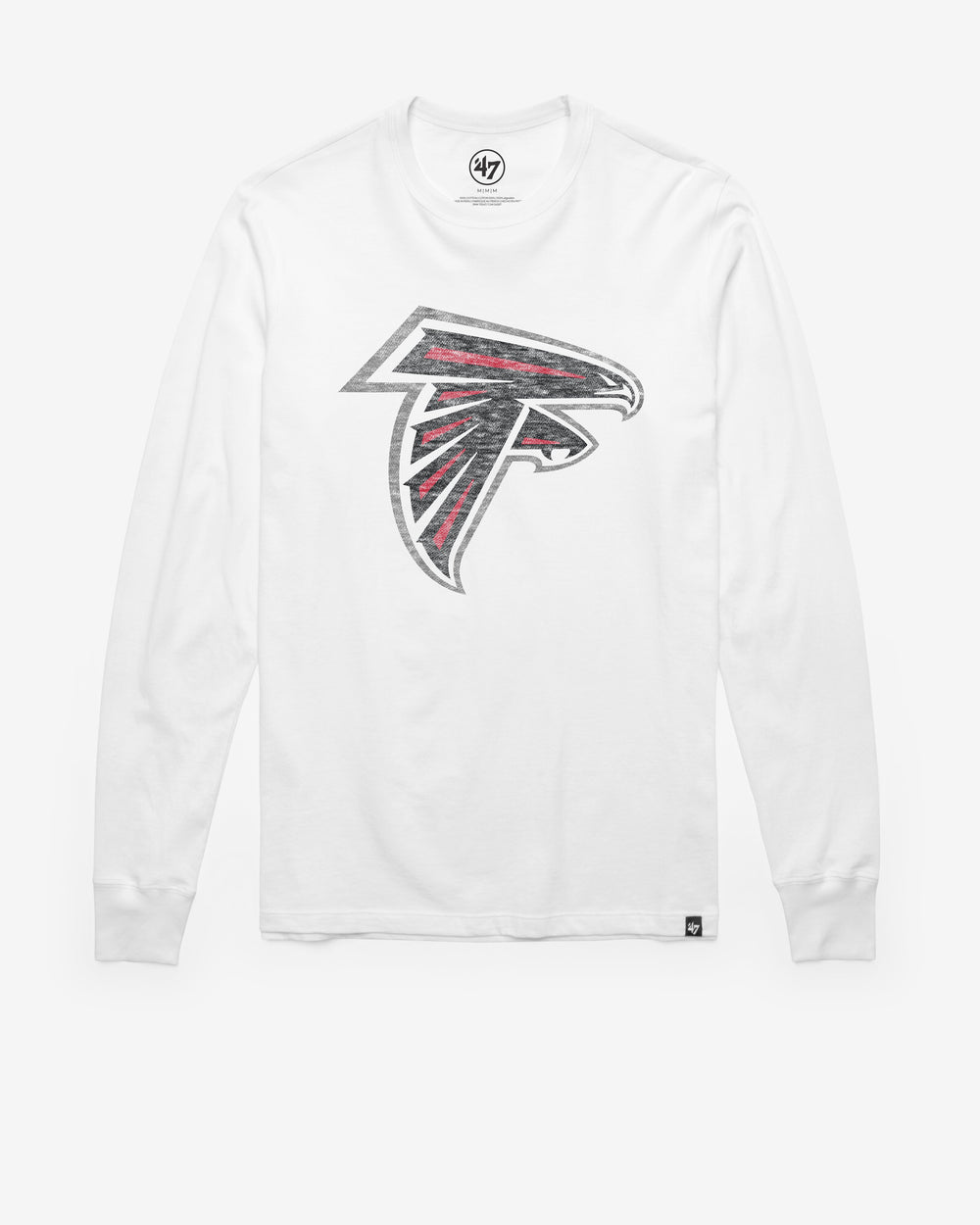ATLANTA FALCONS PREMIER '47 FRANKLIN LONG SLEEVE WHITE WASH