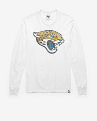 JACKSONVILLE JAGUARS PREMIER '47 FRANKLIN LONG SLEEVE TEE WHITE WASH