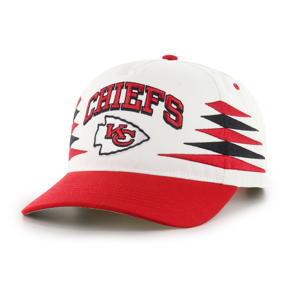 KANSAS CITY CHIEFS DIAMOND CUT '47 HITCH RF RELAXED FIT WHITE