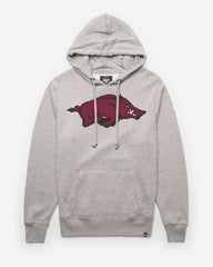 ARKANSAS RAZORBACKS IMPRINT '47 HEADLINE HOOD SLATE GREY