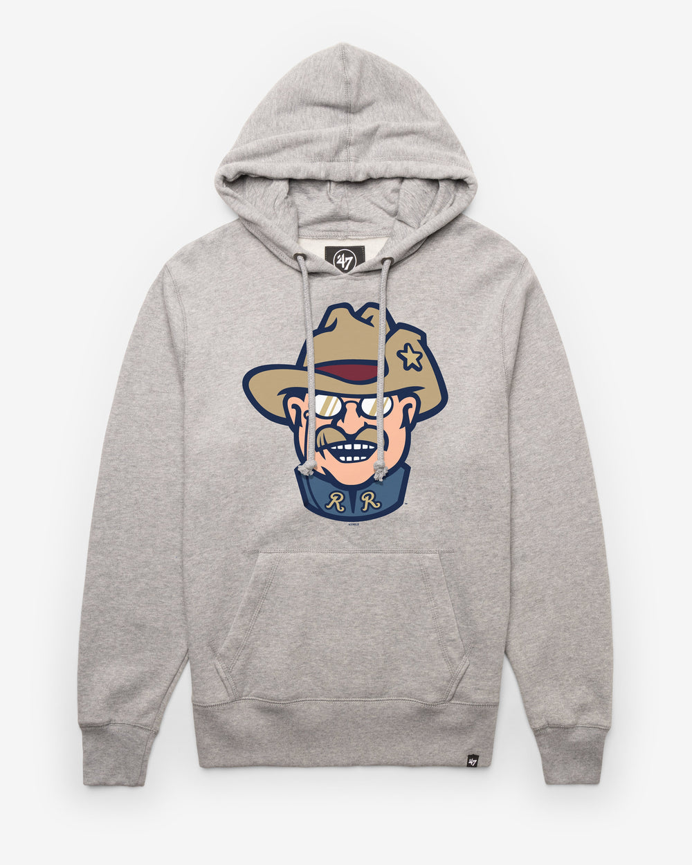 FRISCO ROUGHRIDERS IMPRINT '47 HEADLINE HOOD SLATE GREY