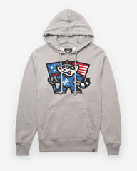 ROCKET CITY TRASH PANDAS IMPRINT '47 HEADLINE HOOD SLATE GREY