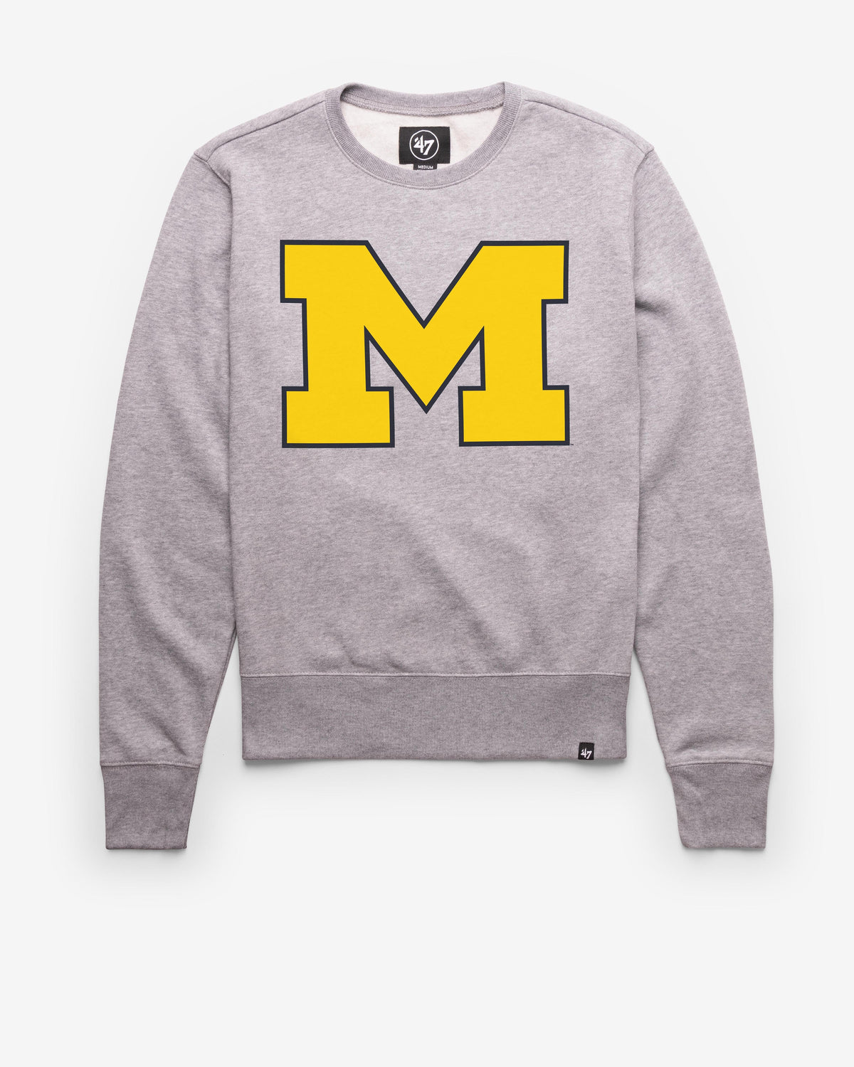 MICHIGAN WOLVERINES IMPRINT '47 HEADLINE CREW SLATE GREY