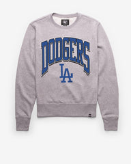 LOS ANGELES DODGERS COOPERSTOWN WALK TALL '47 HEADLINE CREW SLATE GREY