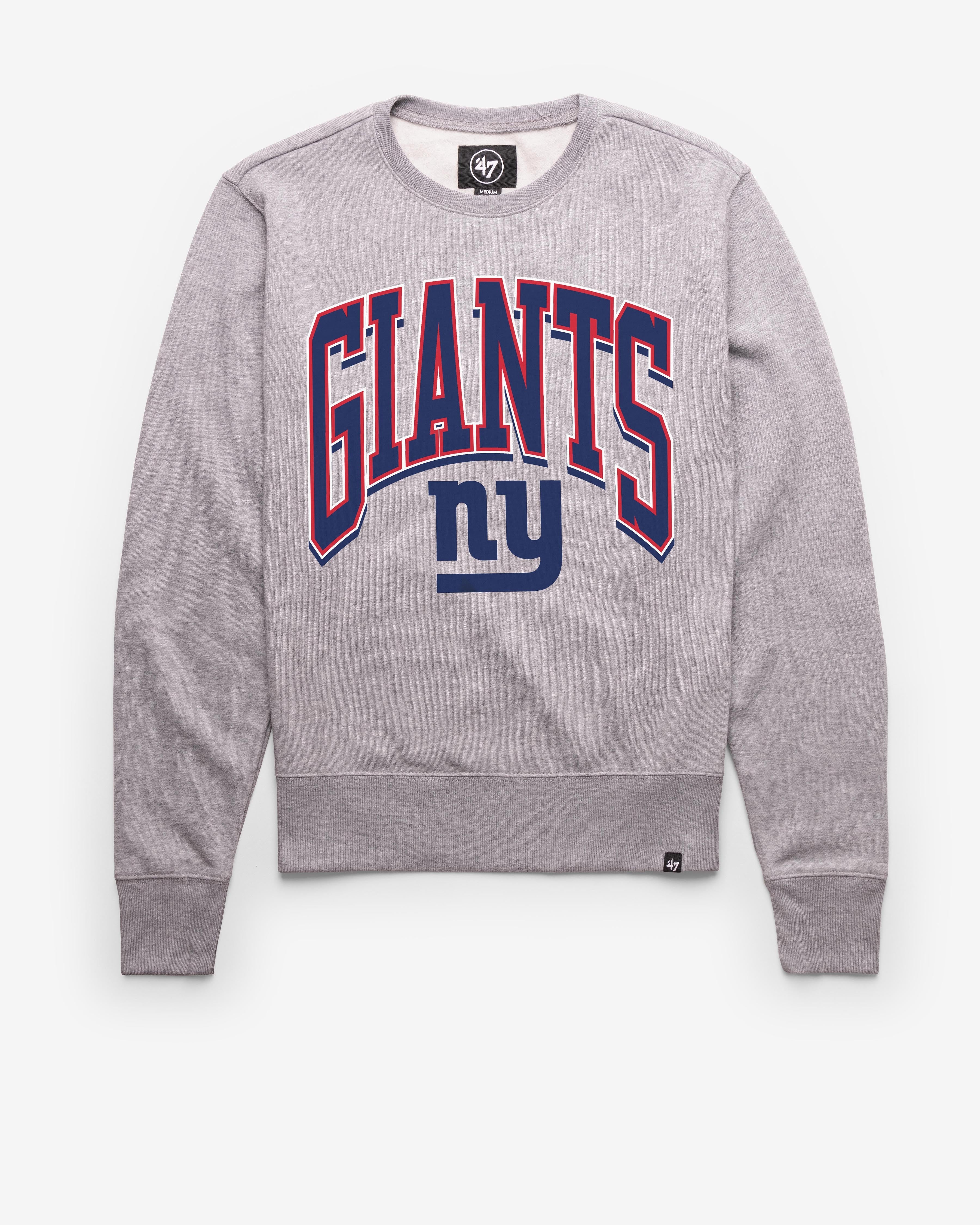 NEW YORK GIANTS HISTORIC WALK TALL '47 HEADLINE CREW SLATE GREY