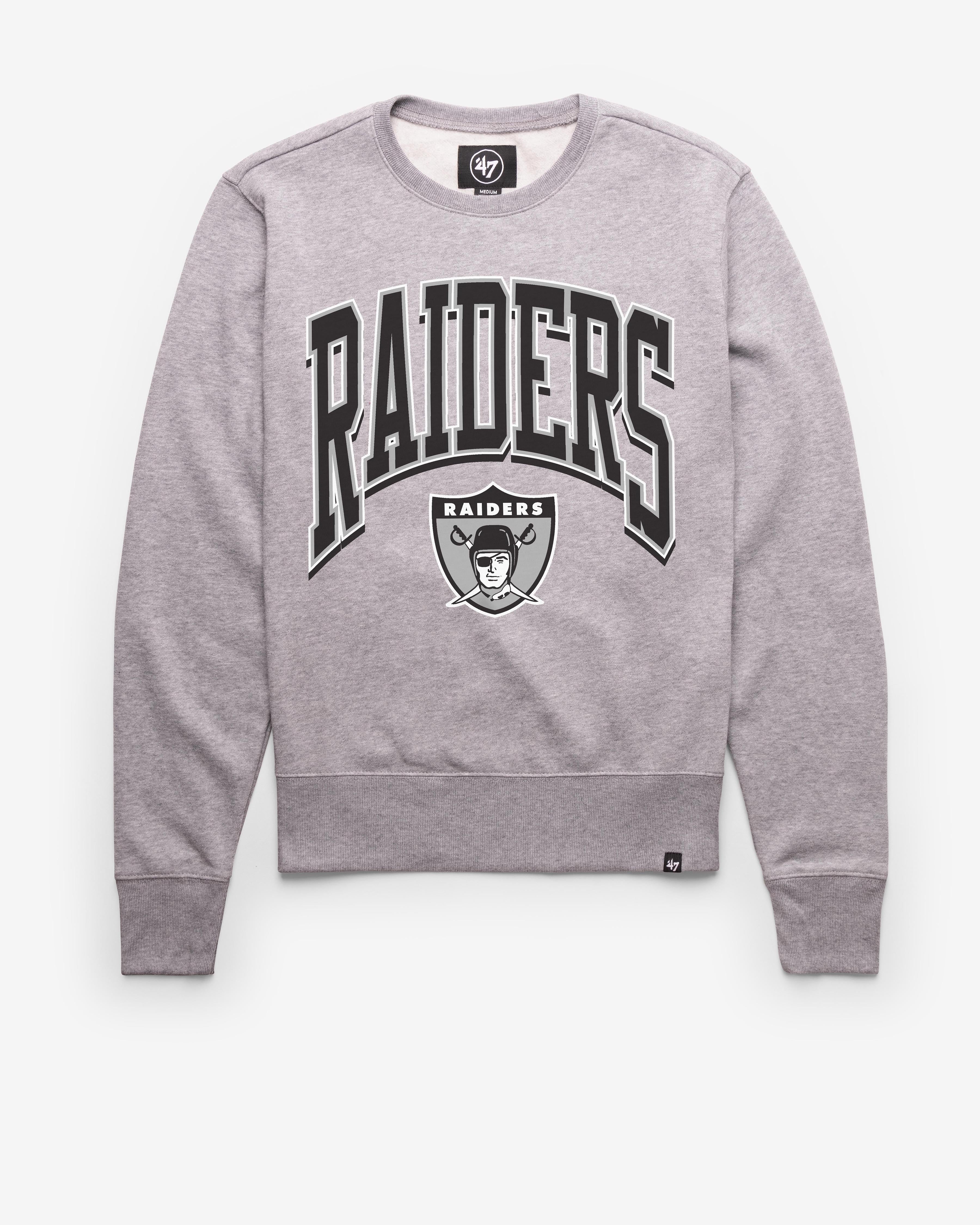 LAS VEGAS RAIDERS HISTORIC WALK TALL '47 HEADLINE CREW SLATE GREY