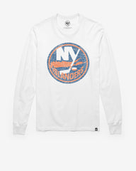 NEW YORK ISLANDERS PREMIER '47 FRANKLIN LONG SLEEVE TEE WHITE WASH