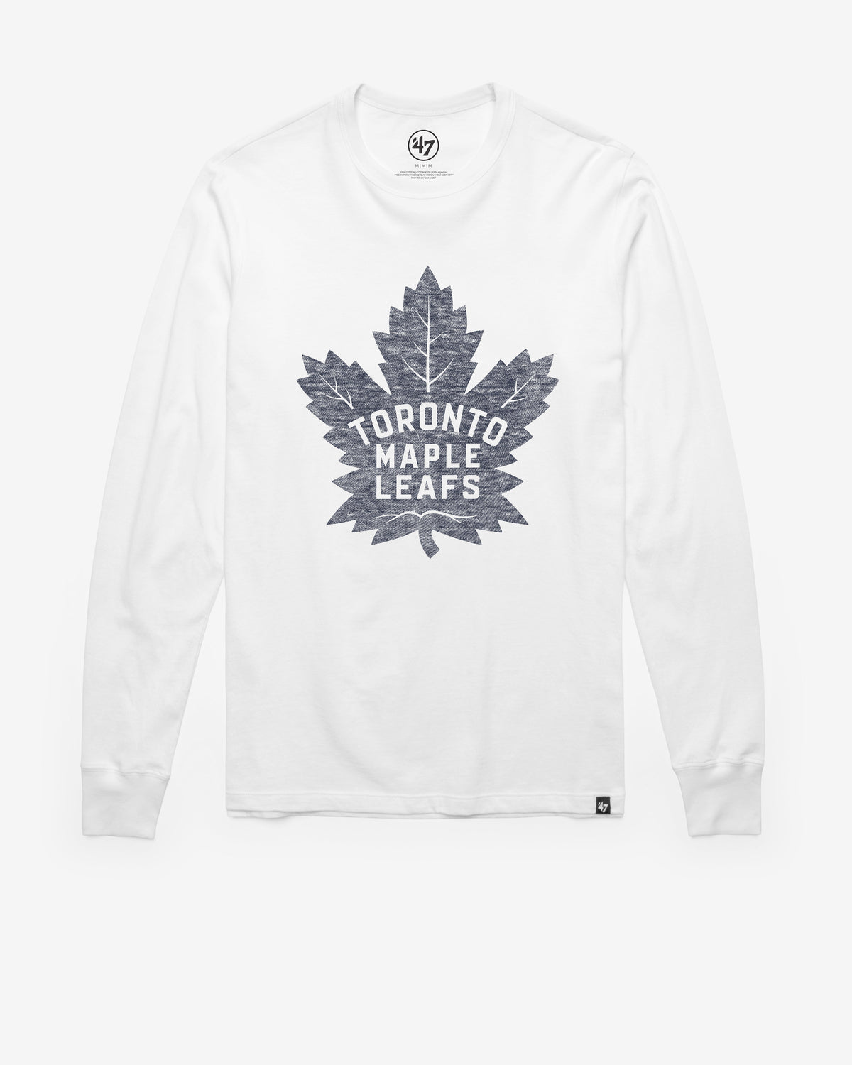 TORONTO MAPLE LEAFS PREMIER '47 FRANKLIN LONG SLEEVE TEE WHITE WASH
