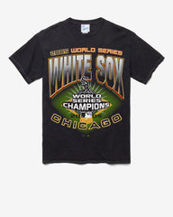 CHICAGO WHITE SOX COOPERSTOWN WORLD SERIES LOCKER '47 VINTAGE TUBULAR TEE DT BLACK