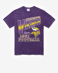 MINNESOTA VIKINGS LOCKER '47 VINTAGE TUBULAR TEE DT PURPLE