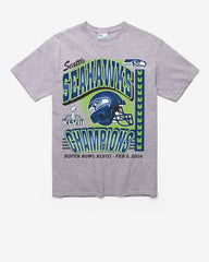 SEATTLE SEAHAWKS SB GRIDIRON LOCKER '47 VINTAGE TUBULAR TEE DT ATHLETIC HEATHER