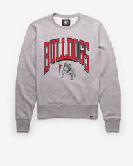 GEORGIA BULLDOGS VINTAGE WALK TALL '47 HEADLINE CREW SLATE GREY